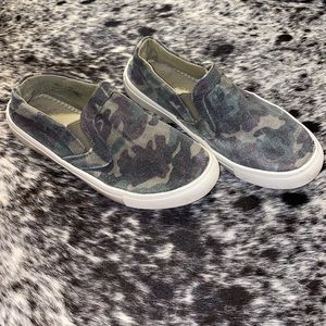 Jungle Camo Slip On Sneakers by Corky